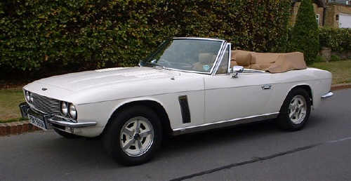 And I would say more than a bit of Jensen Interceptor Convertible 